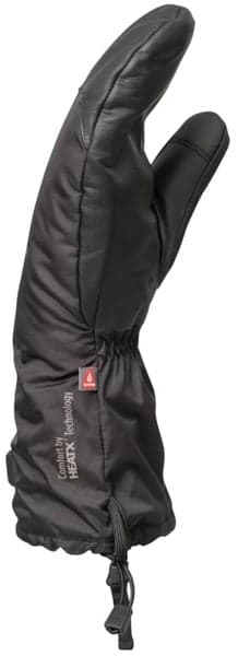 Heated Blizzard Mittens Black, view: 2