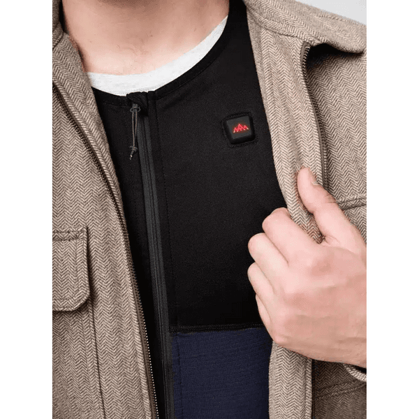 Heated Inner Vest Unisex Navy/Black, view: 3