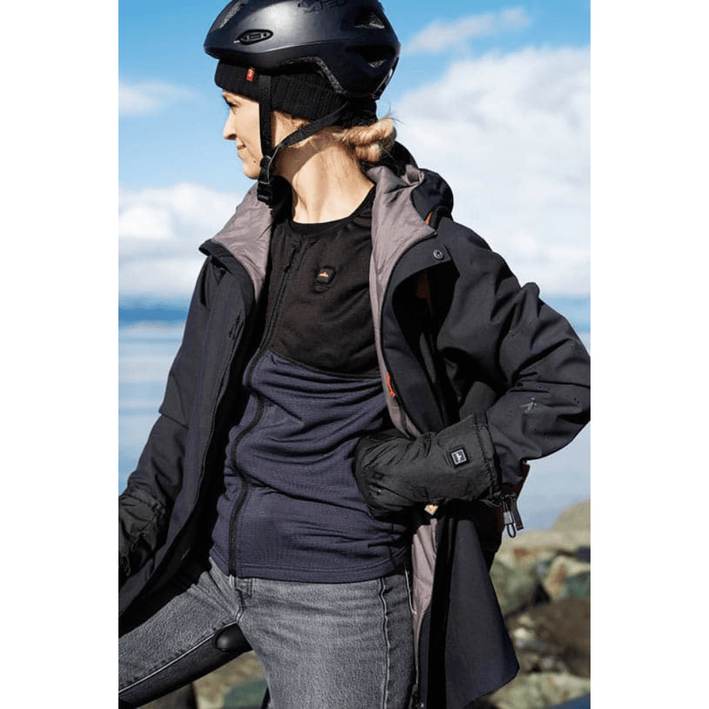 Heated Inner Vest Unisex Navy/Black, view: 9