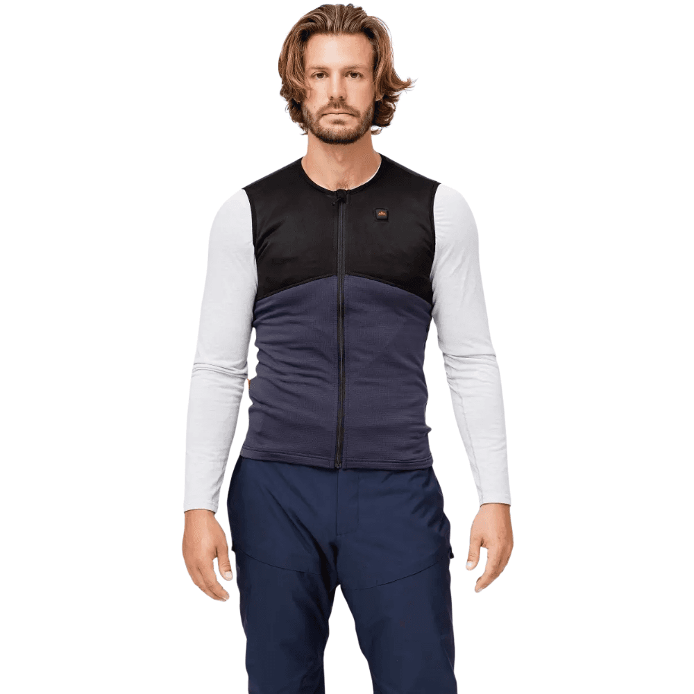 Heated Inner Vest Unisex Navy/Black, view: 6