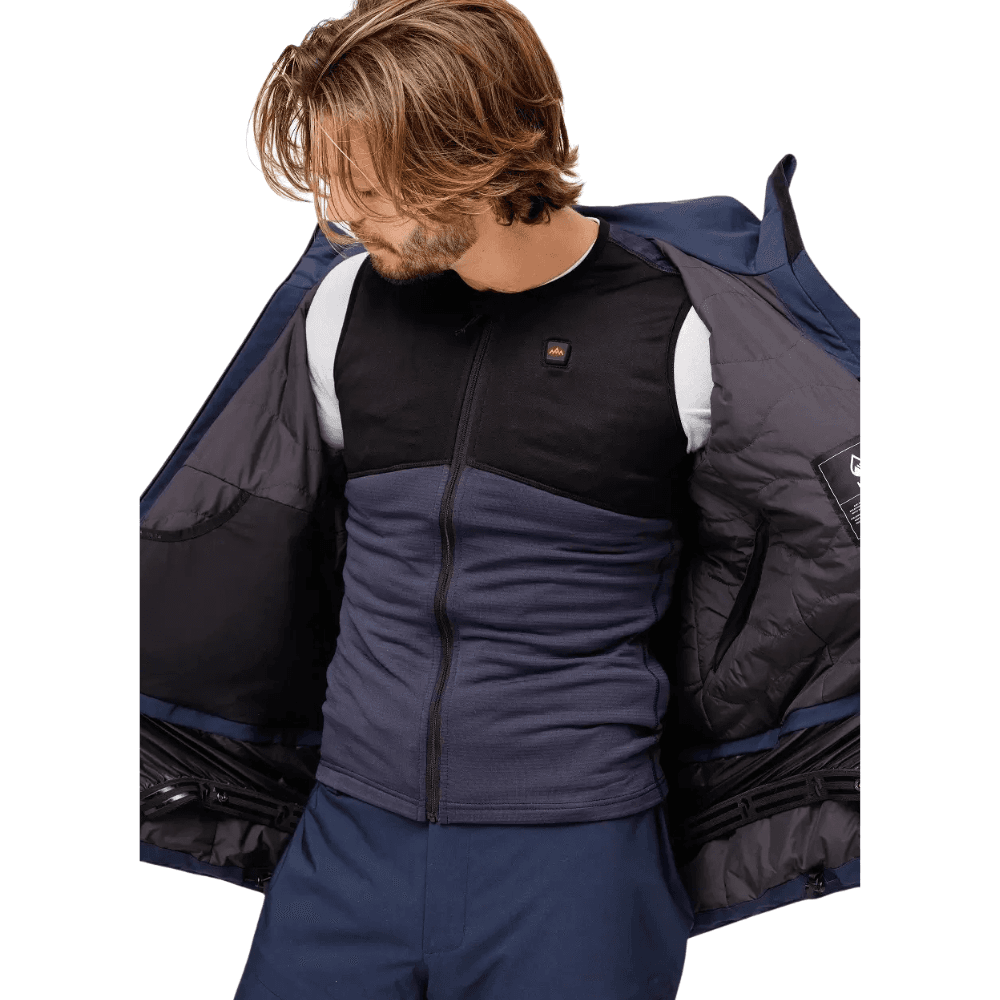 Heated Inner Vest Unisex Navy/Black, view: 5