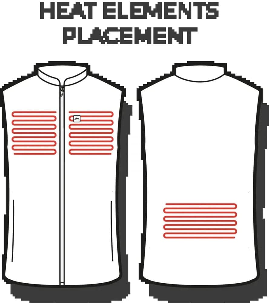 Heated Everyday Vest? Mens Lichen Green, view: 7