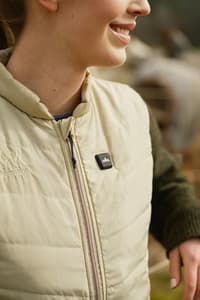 Heated Everyday Vest W's Lichen Green - view: 4