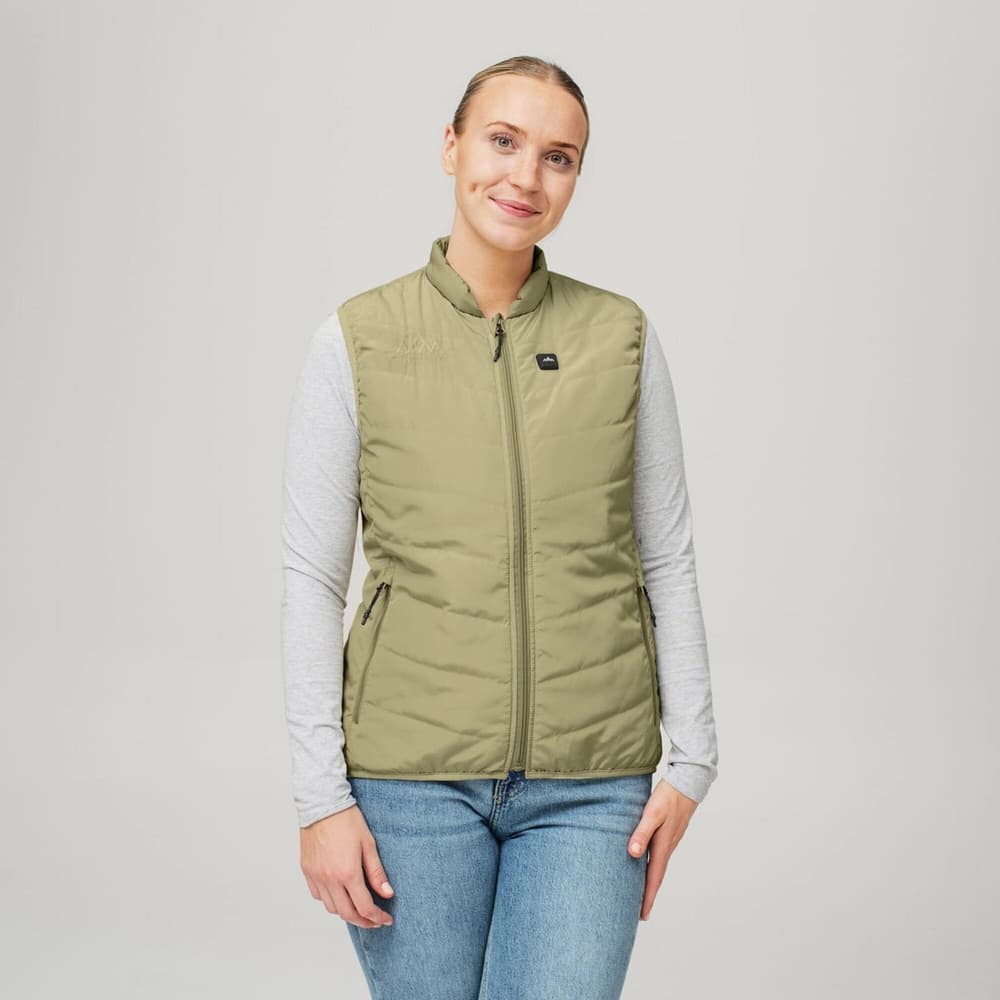 Heated Everyday Vest W's Lichen Green, view: 2