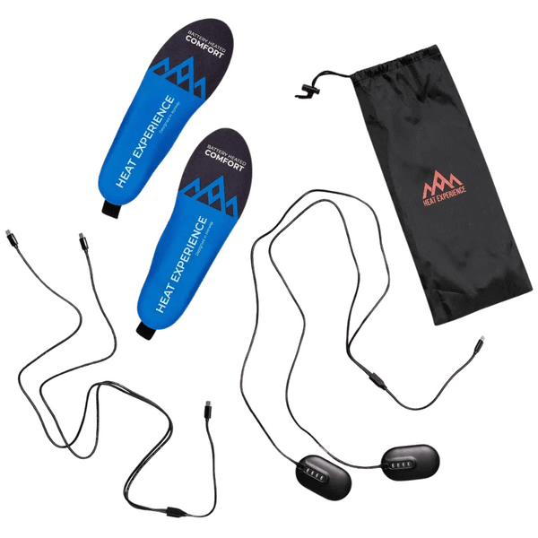 Heated Wireless Charging App Insoles Blue, view: 1