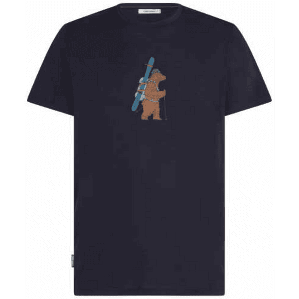 M's Merino 150 Tech Lite SS Tee Bear Tour Midnight Navy, view: 0