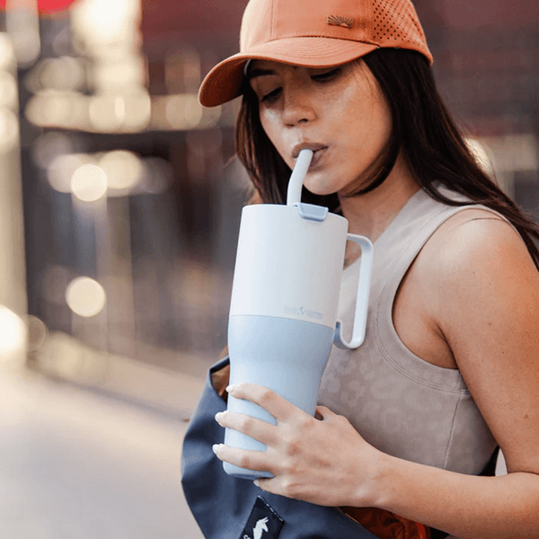 Rise Tumbler 770ml (w/Straw & Flip Lid) Barely Blue, productDetailPage.view: 1