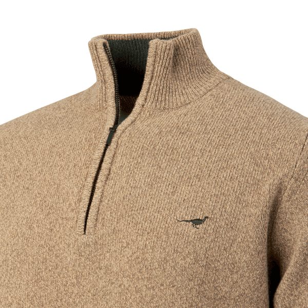M's Brompton Zip Neck Camel, view: 1
