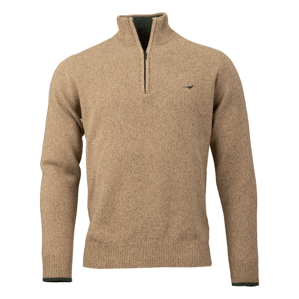M's Brompton Zip Neck Camel, view: 0