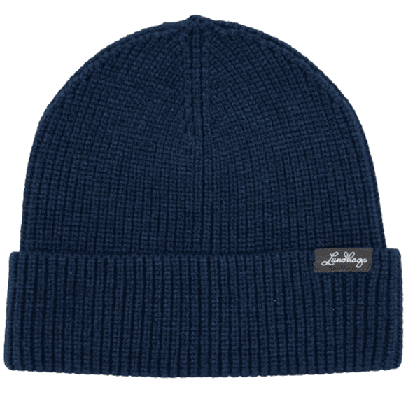 Core Ribbed Beanie Deep Blue, view: 0
