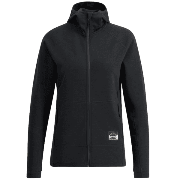 W's Tived Merino Hoodie Black, view: 0