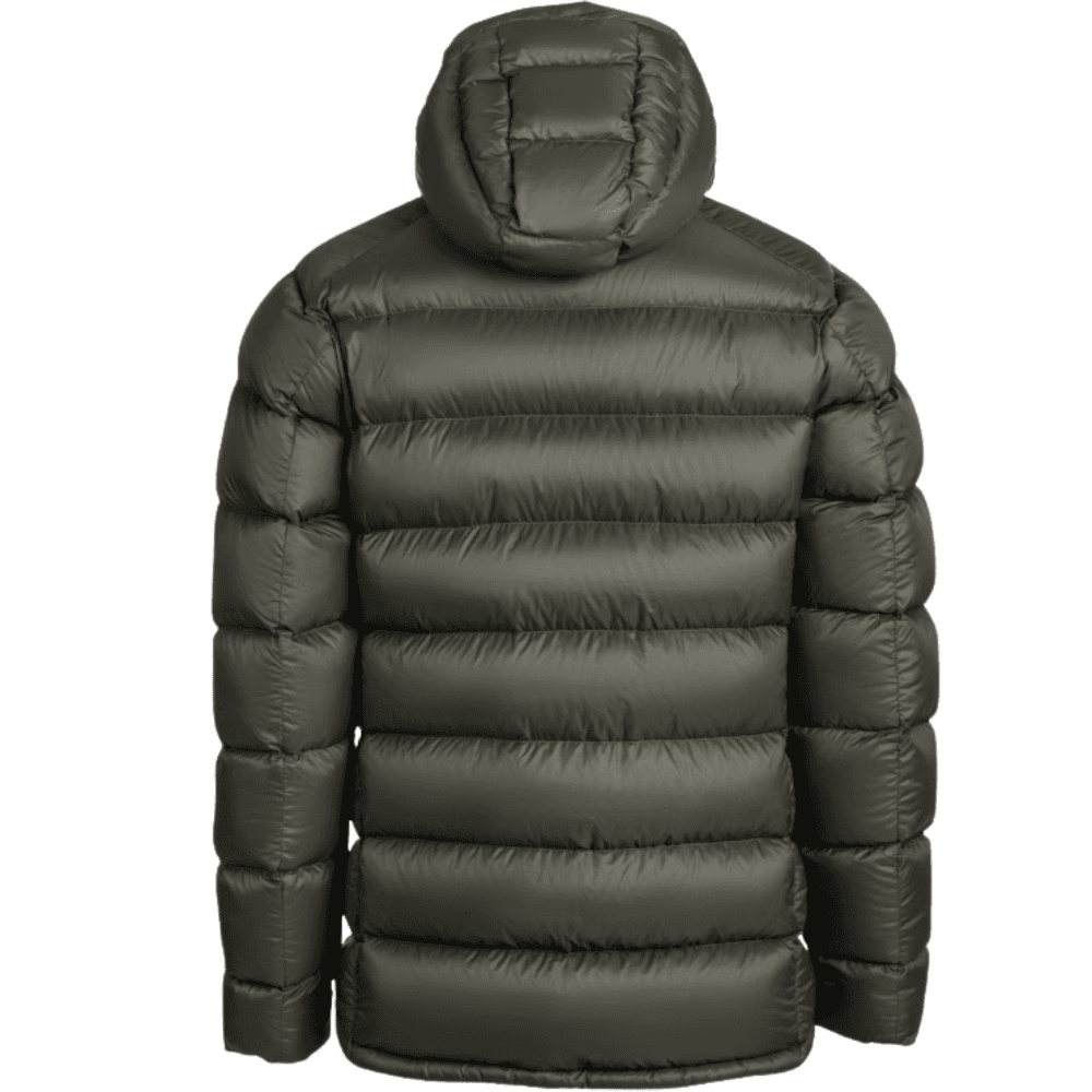 Miesten Fulu hupullinen untuvatakki, tumman metsänvihreä, view: 1