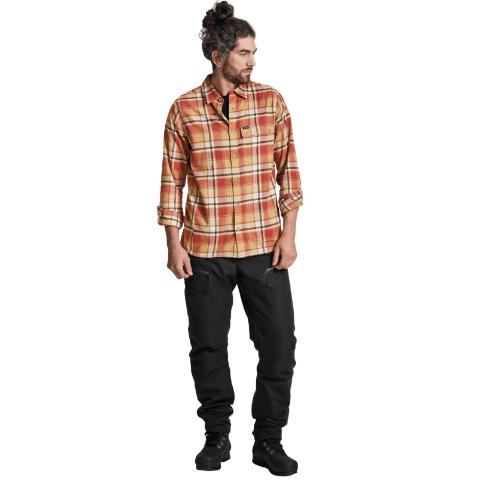 Järpen flanellipaita, Rosewood, view: 2