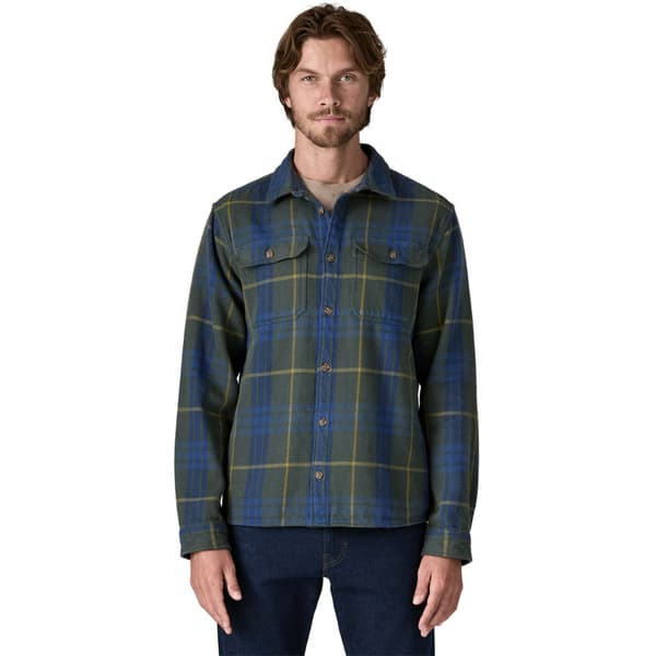 M's Fjord Loft Shirt Old Growth Green, view: 1