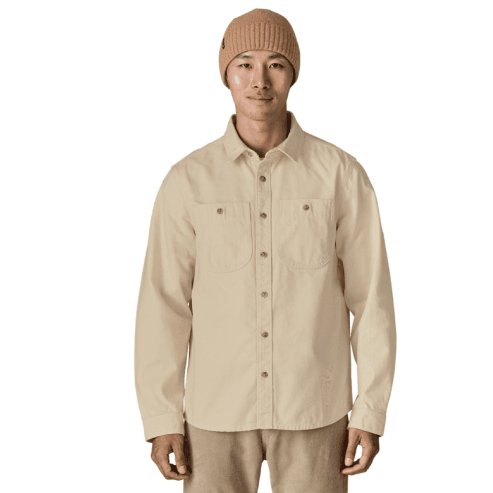 M's Point Reyes Canvas Shirt Undyed Natural, view: 1
