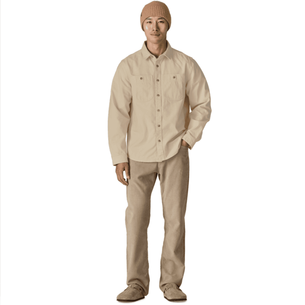 M's Point Reyes Canvas Shirt Undyed Natural, view: 3