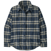W's Fjord Flannel Shirt Old Spruce: Sunken Blue - view: 0