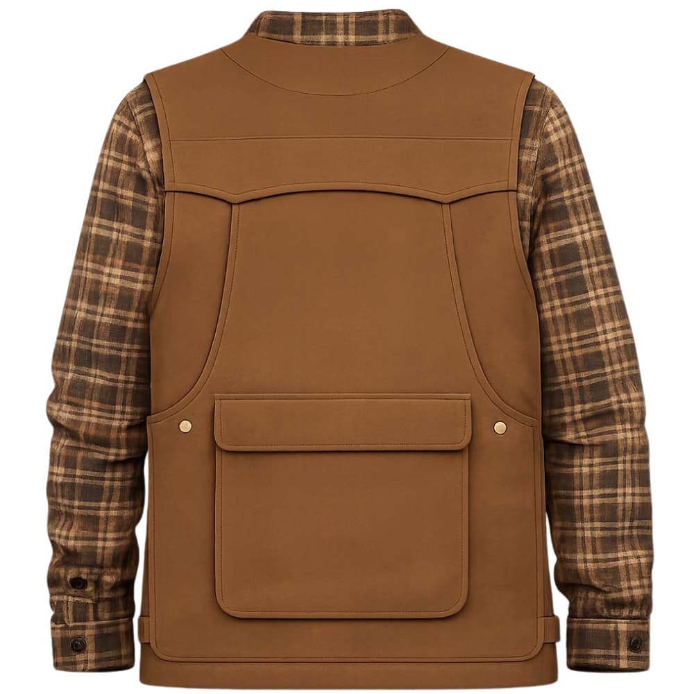 Metsästys- ja koiranohjaajaliivi, ruskea Unisex, view: 1