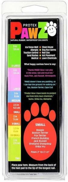 Dog Boots Black S, view: 2