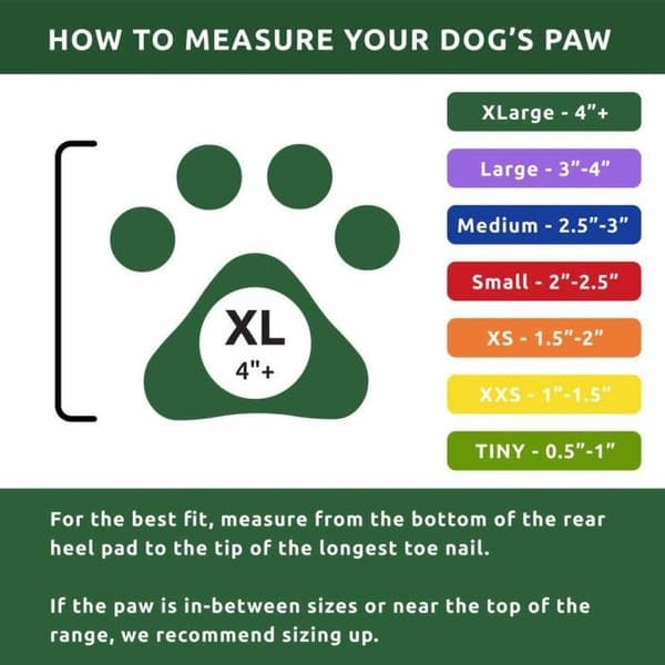 Dog Boots Black XL, view: 3