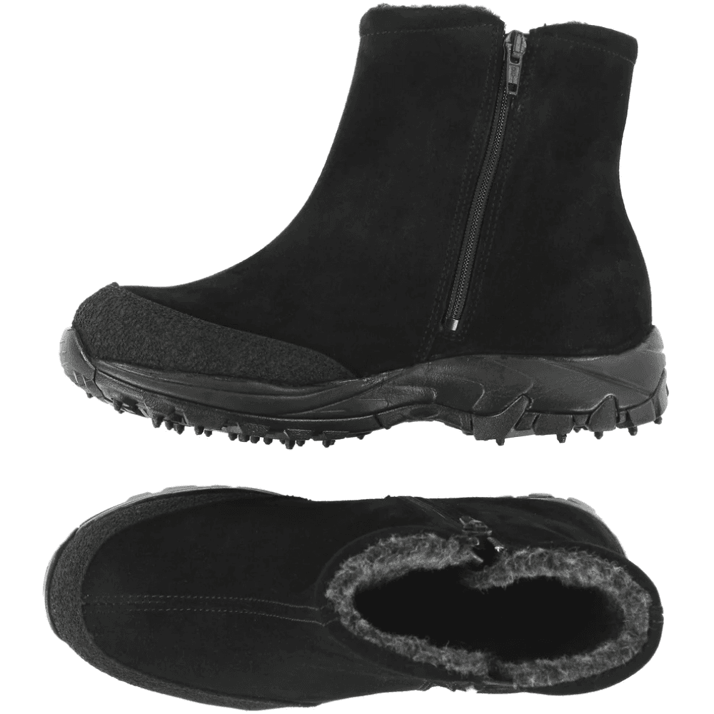 W's Alppi GTX Spikes Winterboot Suede Black, view: 2