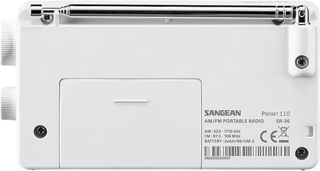 SR-36 taskuradio, musta, view: 1