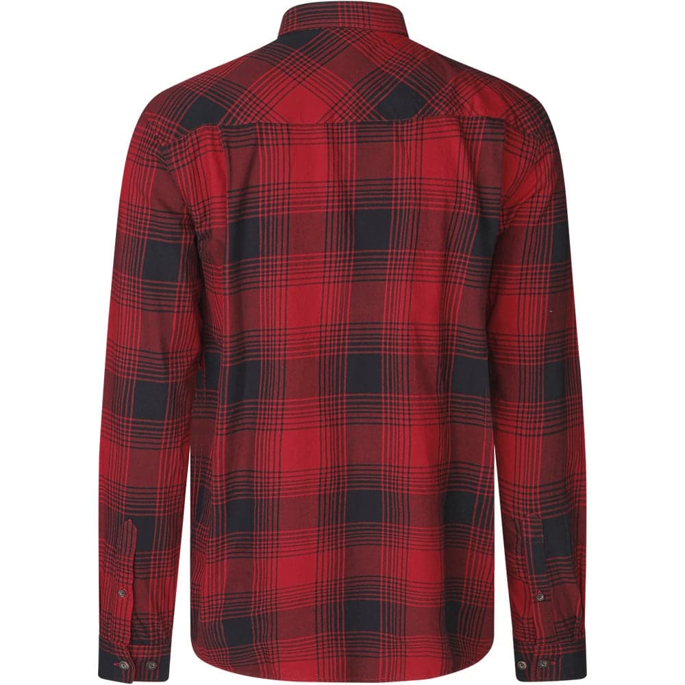 Glen Flanellskjorta Red Check, view: 1