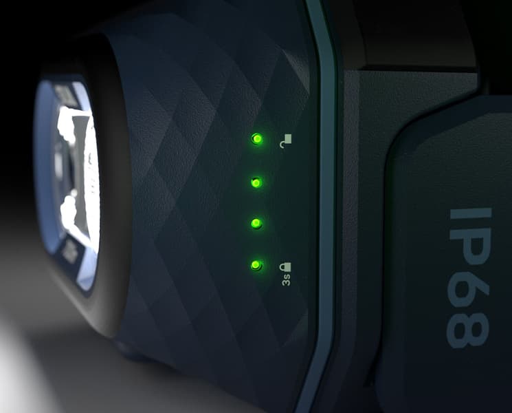 Explore 5 otsalamppu, Blue 700 lumen, view: 2