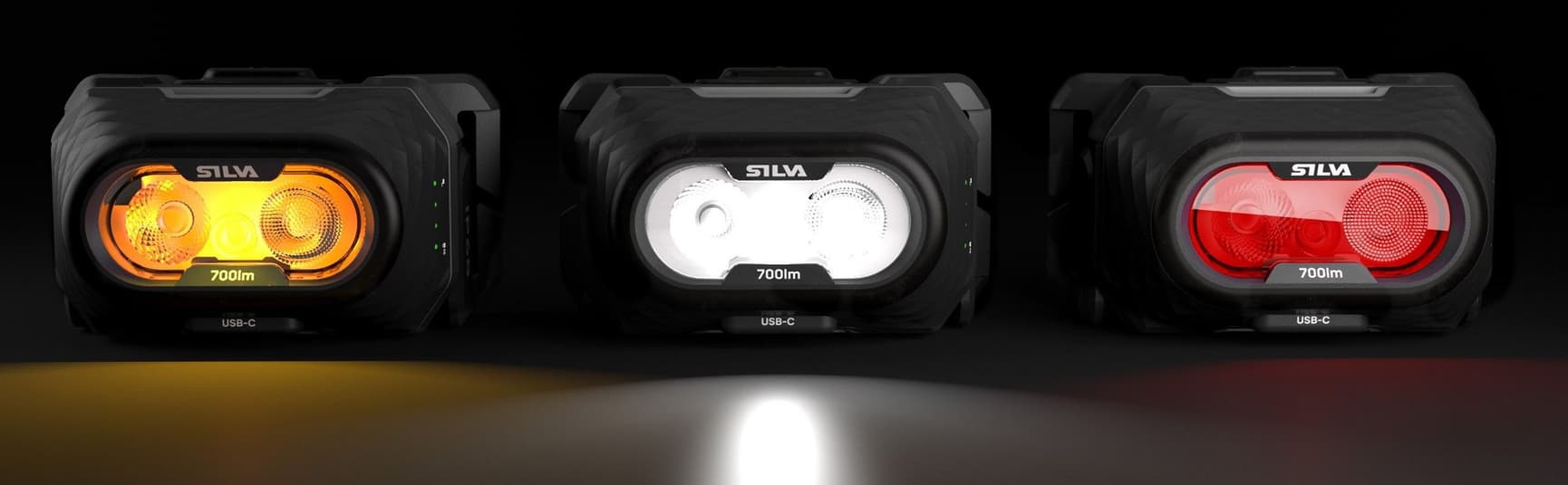 Explore 5 otsalamppu, Black 700 lumen, view: 2