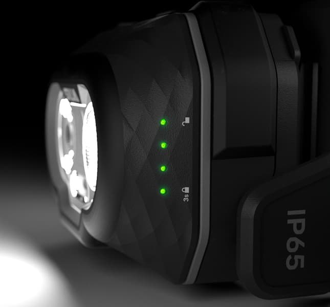 Discover otsalamppu, Black 500 lumen, view: 3