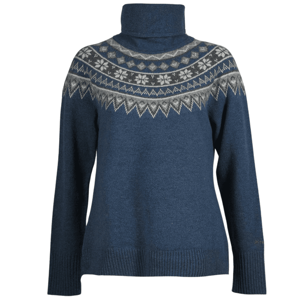 W's Scandinavian Turtleneck Navy, view: 0