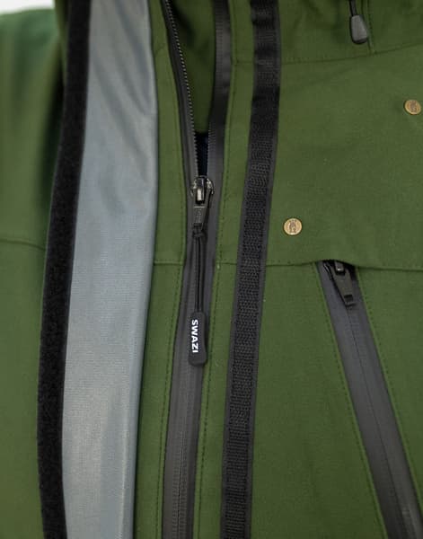 Kagoule anorakki metsästykseen, tummanvihreä, view: 6