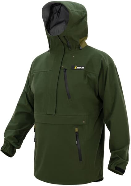 Kagoule anorakki metsästykseen, tummanvihreä, view: 0