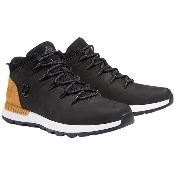 Mens Sprint Trekker Sneaker Jet Black, view: 3