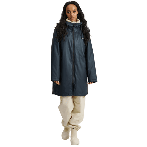 Wings Padded Raincoat Unisex Navy Blaze, view: 3