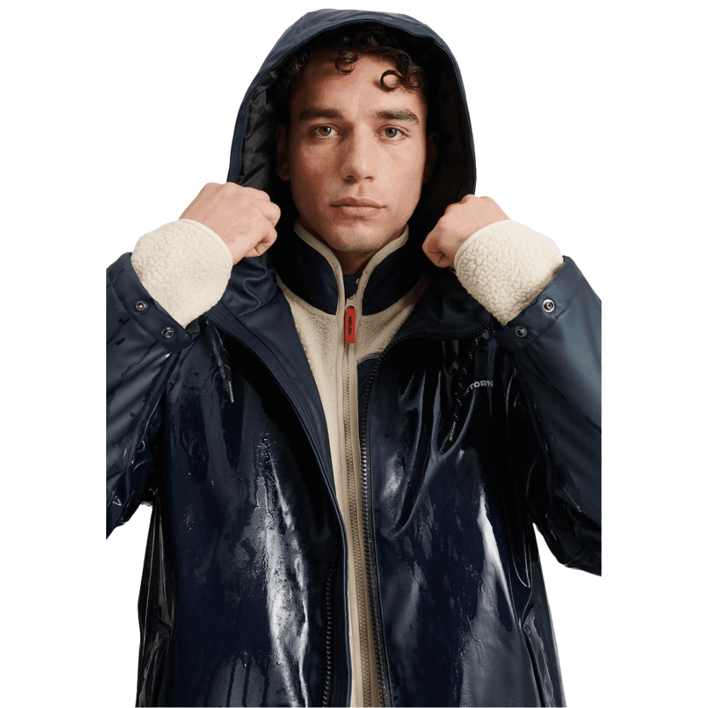 Wings Padded Raincoat Unisex Navy Blaze, view: 6