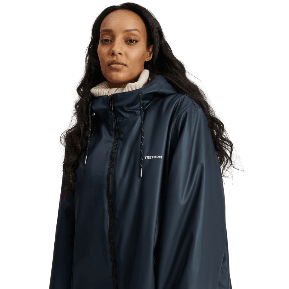Wings Padded Raincoat Unisex Navy Blaze, view: 2