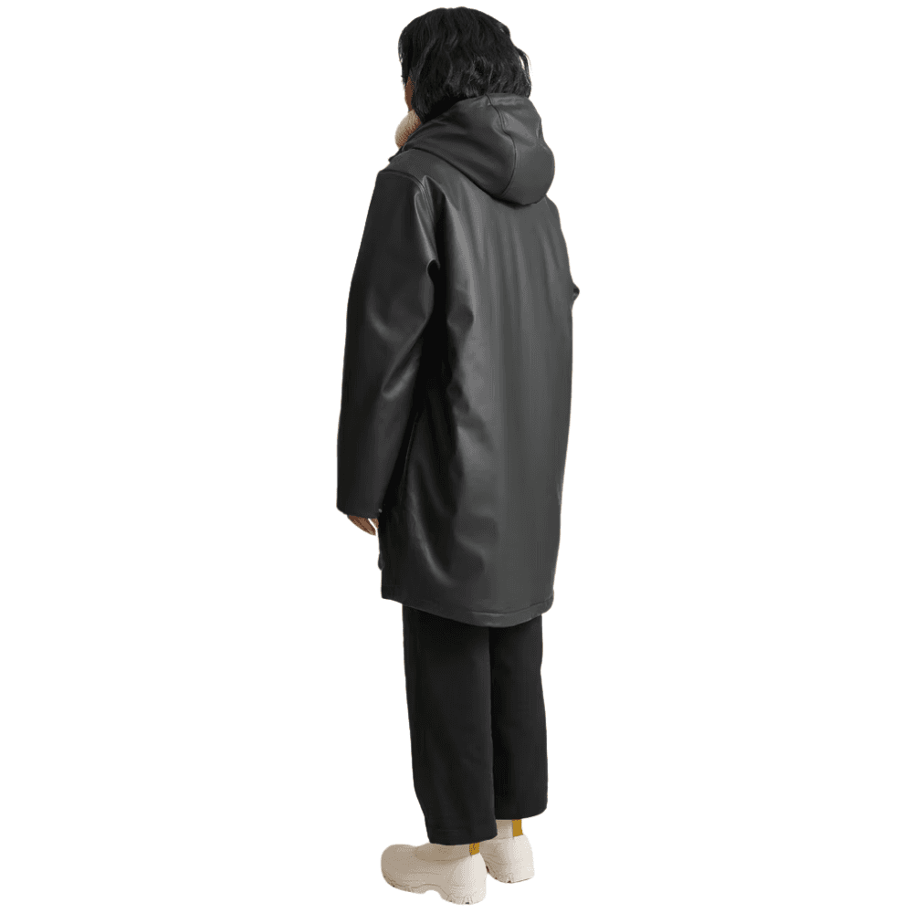 Wings Padded Raincoat Unisex Black, view: 5