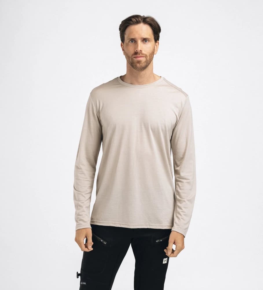 LightWool 180 Crewneck M's Simply Taupe, view: 2