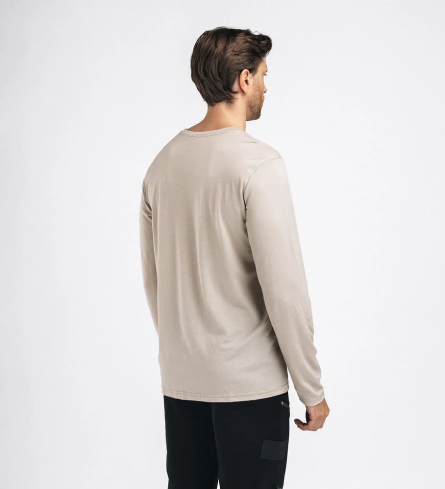 LightWool 180 Crewneck M's Simply Taupe, view: 3