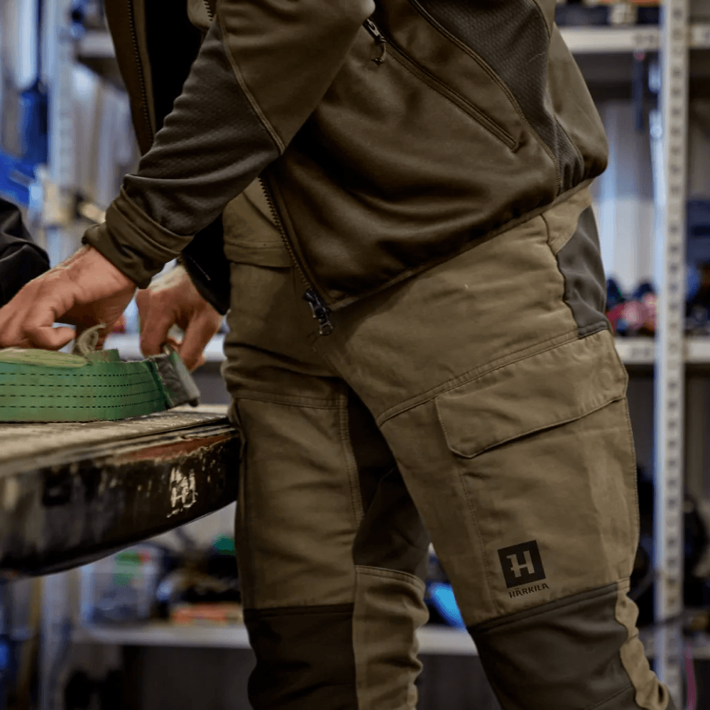 Scandinavian Pants Dark Olive/Willow Green, view: 2