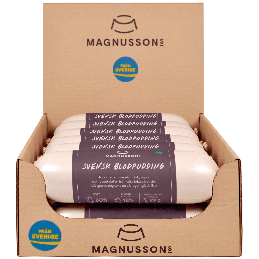 Magnussons Ångkokta höyrykypsennetty ruotsalainen verimakkara, view: 1