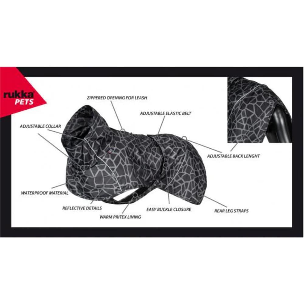 Hayton Warm Raincoat 35-45 cm Turquoise, view: 2