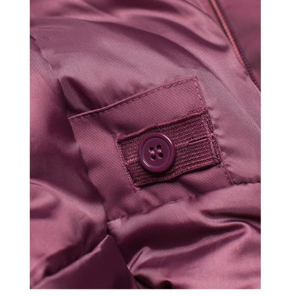 Toasty Winter Thermal Overall Kids Plum, view: 3