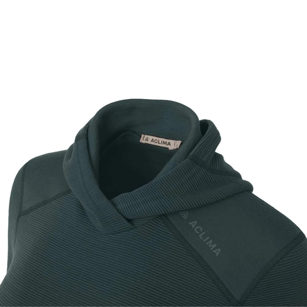 W's Streamwool Hoodie Green Gables, view: 2