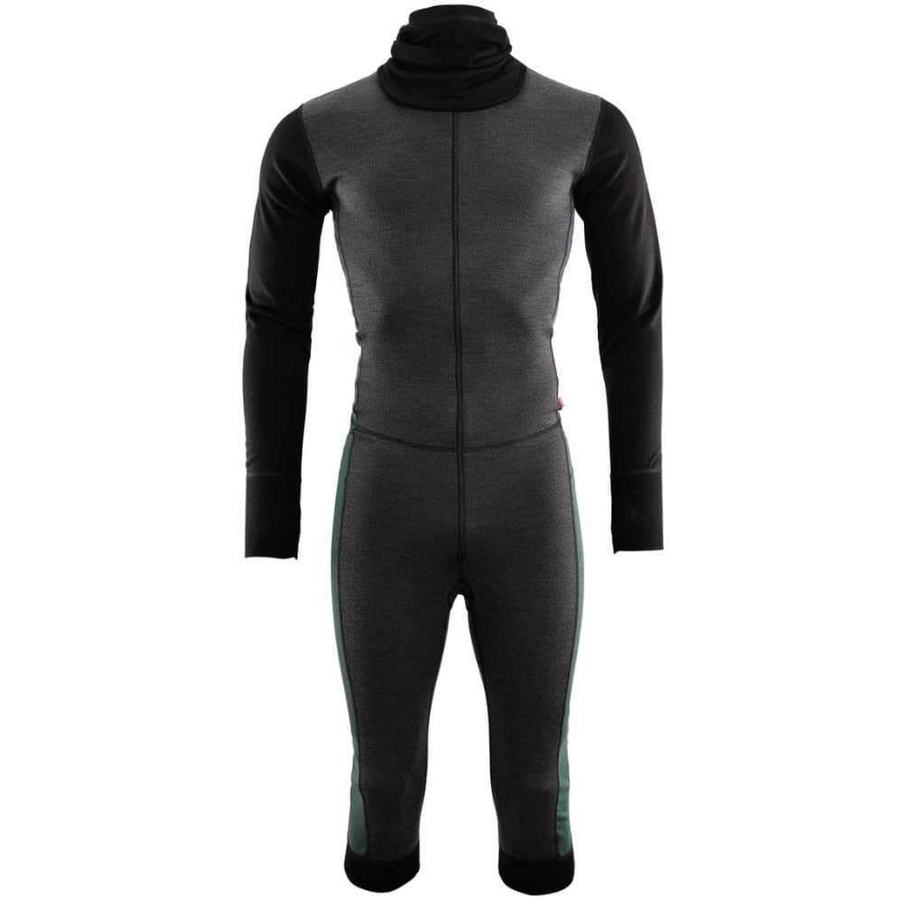 M's Warmwool Overall 3/4 Marengo/Jet Black/Green Gables, view: 0