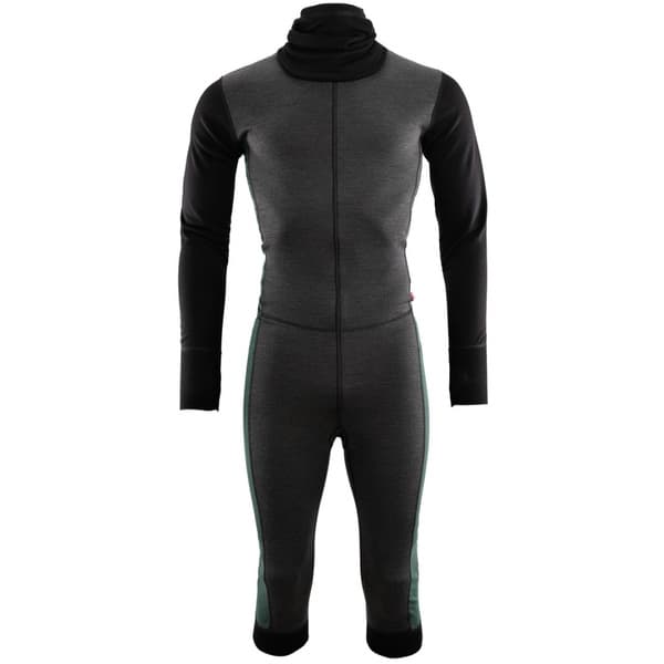 M's Warmwool Overall 3/4 Marengo/Jet Black/Green Gables, view: 0