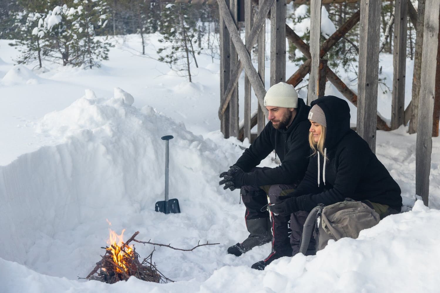 Fleecewool V2 huppari, miesten, Jet Black, view: 5