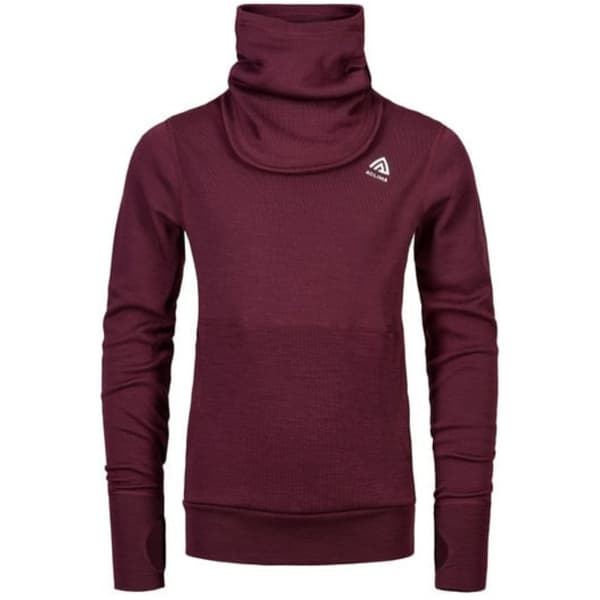 Warmwool Hoodsweater Junior Fig/Beige Melange, view: 2