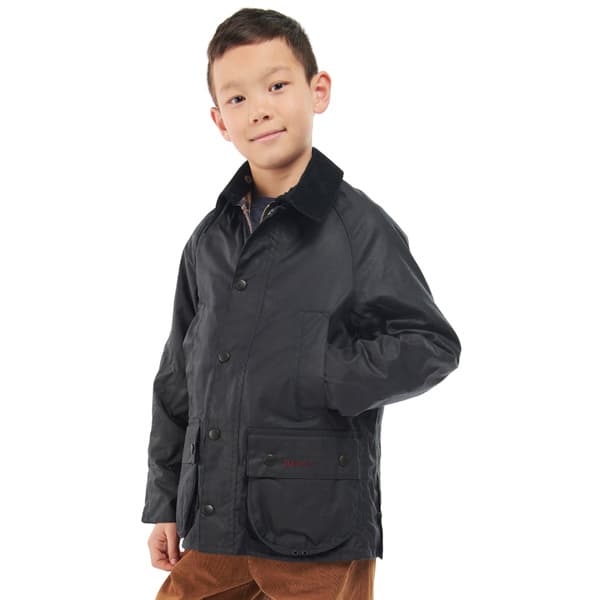 Bedale Wax Kids Navy, view: 2